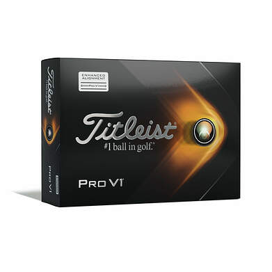 Titleist 2021 ProV1 Enhanced Alignment Golf Balls